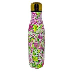 LILLY PULITZER S’WELL Swell Water Bottle Drinking Glass In the Groves Pattern